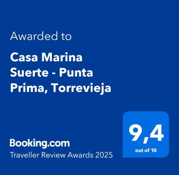 Ferienwohnung Casa Marina Suerte - Punta Prima, Torrevieja Alicante Exterior foto